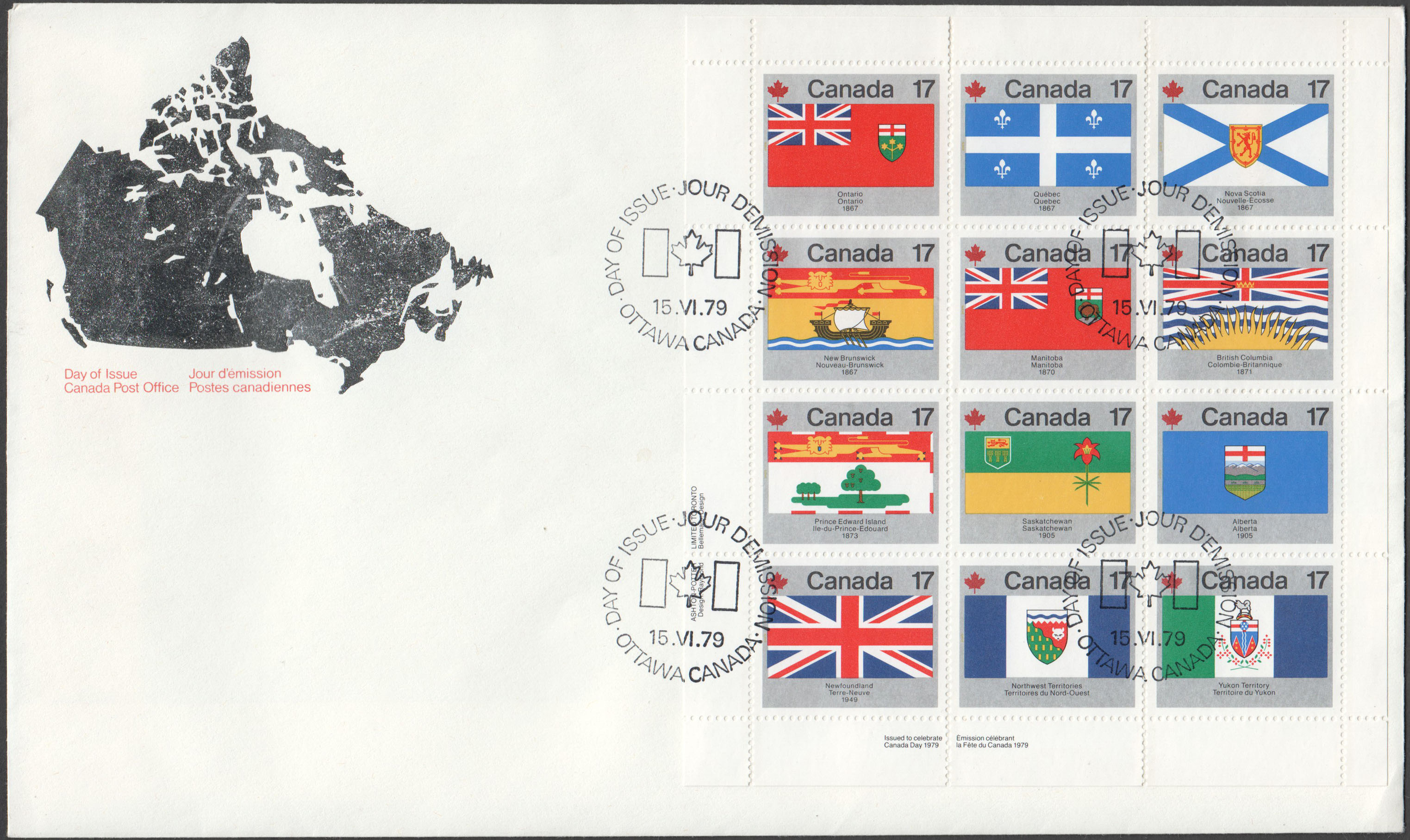 Canada Scott 832a FDC (L) - Click Image to Close